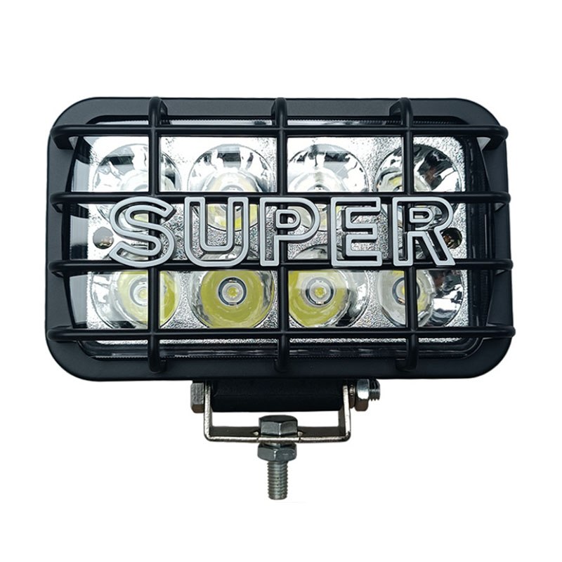 Super Bright 6 Inch White Yellow Spot Head Fog Light With ABS Protective Cover For Car ATV UTV SUV Truck 4*4 Offroad 12V 24V